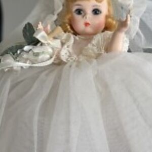 Vintage Madame Alexander Bride Doll 8inch